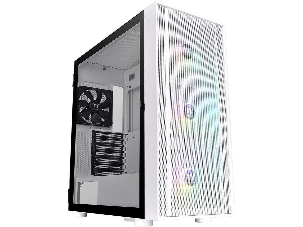 PCファン Thermaltake RGB White Thermaltake CT120 ARGB Sync PC Cooling Fan (2 Pack) White CL